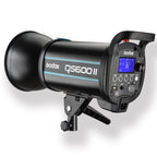 Godox QS600II Strobe Studio Flash Light 600Ws Bowens Mount High Speed Flash, QS600II
