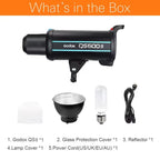 Godox QS600II Strobe Studio Flash Light 600Ws Bowens Mount High Speed Flash, QS600II