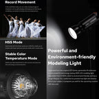 Godox QT400IIM Strobe Studio Flash Light 400Ws Bowens Mount High Speed Flash, QT400III