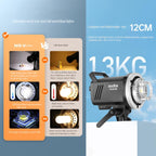 Godox MS300-V Studio Flash Light 300Ws Bowens Mount Strobe Light with Lamp Cover, MS300-V
