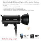 Godox DP800III Studio Flash Photo Light 800Ws 2.4G Wireless X System Bowens Mount Strobe Light, No Lamp Cover, DP800III
