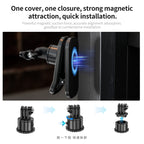 STARTRC 360 Degree Rotation Backpack Clip Magnetic Suction Mount, Backpack Clip