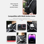 Sunnylife POV Neck Mount Hand Free Video Vlog Neck Selfie Holder with Body Strap, ZJ847