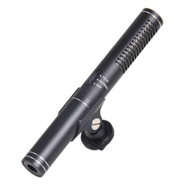YELANGU YLG1401A Double Back Pole Professional Condenser Shotgun Microphone for DSLR & DV Camcorder