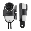For Insta360 GO 3S / GO 3 Sunnylife Foldable Vertical-Horizontal Mount Adapter Protective Frame Brackets Housing Case, For Insta360 GO 3S / GO 3