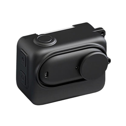 For Insta360 GO 3S Camera Charging Case Silicone Case with Lens Cap & Strap, For Insta360 GO 3S