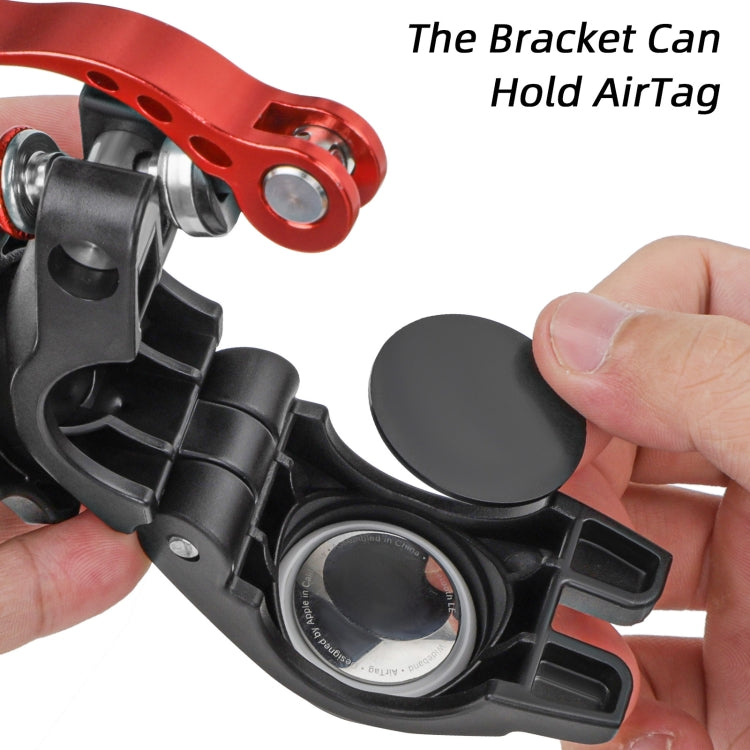 Sunnylife Sports Camera Universal Bicycle Clamp 360 Rotation 19-35mm Clip for DJI Action / Insta360 / GoPro, For DJI Action / Insta360 / GoPro