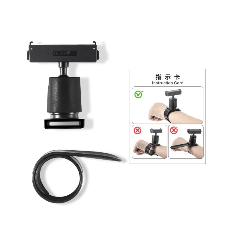 For Insta360 GO 3S / GO 3 STARTRC Silicone Wristband Snap Ring Quick Release Fixed Adapter Mount, For Insta360 GO 3S / GO 3