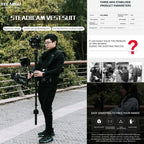 YELANGU B400 Three-axis Shock-absorbing Arm Vest Stabilizing Camera Support System Easy Rig, B400