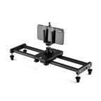 YELANGU L140T-A 40cm Carbon Fiber Slide Rail Track with Phone Clamp & BallHead Adapter for Smartphones, L140T-A
