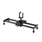 YELANGU L140T-A 40cm Carbon Fiber Slide Rail Track with Phone Clamp & BallHead Adapter for Smartphones, L140T-A