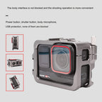 For Insta360 Ace Pro / Ace Aluminum Alloy Metal Rabbit Cage Frame, Aluminum Alloy Cage