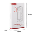 For Insta360 X5 STARTRC Slim Protective Lens Guad PC Lens Cover, Slim PC Lens Cover