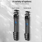 BEXIN TA255-BS30 Portable Collapsible Aluminum Alloy Camera Tripod with Head, TA255-BS30