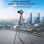 BEXIN RK294 Portable Collapsible Carbon Fiber Camera Tripod, RK294