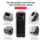 For Insta360 X3 Hollow Clear TPU Protective Case, Hollow Case