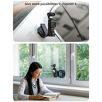 Sunnylife Universal Suction Cup Adapter Base Strong Suction Sucker for Action Camera
