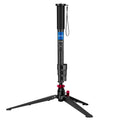 BEXIN P294B Portable Travel Outdoor DSLR Camera Aluminum Alloy Monopod Holder, P294B