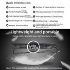 BEXIN P294B Portable Travel Outdoor DSLR Camera Aluminum Alloy Monopod Holder, P294B