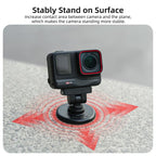 Sunnylife Quick-Release Magnetic Base Mount 1/4 180 Tilt Adjustable Tabletop Base Bracket For Insta360 X4 Air / X5 / Ace / Ace Pro 2 / 1, DZ-142 For Insta360 X4 Air / X5