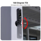 Sunnylife Quick-Release Magnetic Base Mount 1/4 180 Tilt Adjustable Tabletop Base Bracket For Insta360 X4 Air / X5 / Ace / Ace Pro 2 / 1, DZ-142 For Insta360 X4 Air / X5
