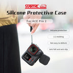 For Insta360 Ace Pro 2 STARTRC Body Silicone Case with Lens Cap & Lanyard