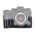 1/4 inch Thread PU Leather Camera Half Case Base for FUJIFILM X-H1, For FUJIFILM X-H1, For FUJIFILM XH1
