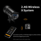 Godox DP800III-V Studio Flash Photo Light 800Ws 2.4G Wireless X System Bowens Mount Light, DP800III-V