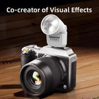 Desiontal F02 Desiontal F02 Mini On-Camera Flash Light Speedlite for Mirrorless Cameras, F02 (White), F02(Black)