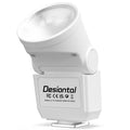 Desiontal F02 Desiontal F02 Mini On-Camera Flash Light Speedlite for Mirrorless Cameras, F02 (White), F02(Black)