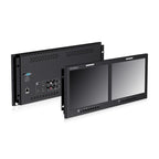 FEELWORLD D101 PLUS Dual 10.1 inch 4RU Rackmount Monitor 4K HDMI SDI 1920 x 1200 IPS Monitor, D101 PLUS