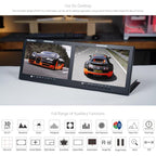 FEELWORLD D101 PLUS Dual 10.1 inch 4RU Rackmount Monitor 4K HDMI SDI 1920 x 1200 IPS Monitor, D101 PLUS
