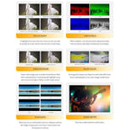FEELWORLD T51 PLUS Triple 5.5 inch 2RU Rackmount Monitor Full HD 3G-SDI 4KHDMI AV Monitor, T51 PLUS