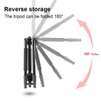 TRIOPO M2508 Multifunction Adjustable 4-Section Portable Aluminum Alloy Tripod Monopod with D-2A Ball Head for SLR Camera, M2508+D2A
