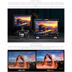 FEELWORLD S10 10.1 inch 12G SDI HDMI2.0 Camera Field Monitor High Brightness 1200nit Touchscreen Monitor, S10