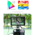 FEELWORLD SH7 7 inch Ultra Bright 2200nit On-camera Monitor SDI HDMI Cross Conversion Monitor, SH7