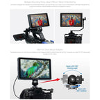 FEELWORLD S7 7 inch 12G SDI HDMI2.0 Camera Field Monitor High Brightness1600nit Touchscreen Monitor, S7