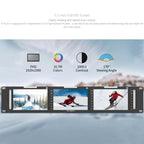 FEELWORLD T51 PLUS-H Triple 5.5 inch 2RU Rackmount Monitor Full HD 4K HDMI SDI AV Monitor, T51 PLUS-H