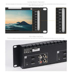 FEELWORLD T51 PLUS-H Triple 5.5 inch 2RU Rackmount Monitor Full HD 4K HDMI SDI AV Monitor, T51 PLUS-H