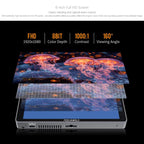 FEELWORLD P6XL 6.0 inch Aluminium Built-in Battery DSLR Camera Field Monitor Touch Screen 4K HDMI High Brightness 1200nit Monitor, P6XL