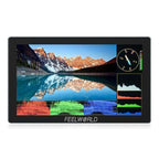 FEELWORLD P6X 5.5 inch Aluminium DSLR Camera Field Monitor Touch Screen 4K HDMI High Brightness 1000nit Monitor, P6X