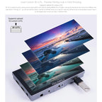 FEELWORLD P6X 5.5 inch Aluminium DSLR Camera Field Monitor Touch Screen 4K HDMI High Brightness 1000nit Monitor, P6X