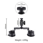 Dual-leg Car Suction Cup Mount with 1/4 inch Screw, Dual-leg Car Suction Cup