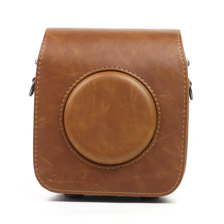 Vintage PU Leather Camera Case Protective bag for FUJIFILM Instax SQUARE SQ10 Camera, with Adjustable Shoulder Strap, SQ10