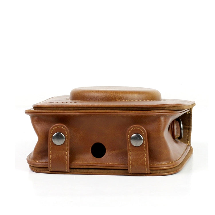 Vintage PU Leather Camera Case Protective bag for FUJIFILM Instax SQUARE SQ10 Camera, with Adjustable Shoulder Strap, SQ10