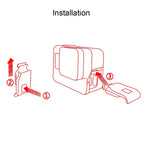 For GoPro HERO5 Side Interface Door Cover Repair Part, For GoPro HERO5