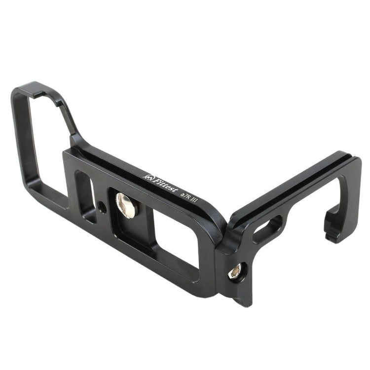 FITTEST A7R III  Vertical Shoot Quick Release L Plate Bracket Base Holder for Sony A7RIII, For Sony A7RIII