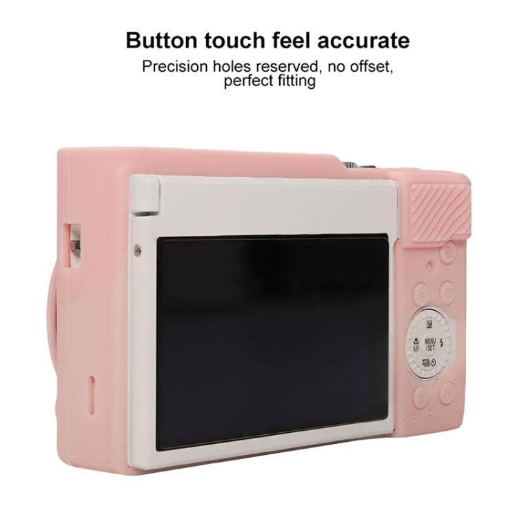 For Panasonic LUMIX ZS99 / TZ99 DC-ZS99GK-S Camera Protective Silicone Cover