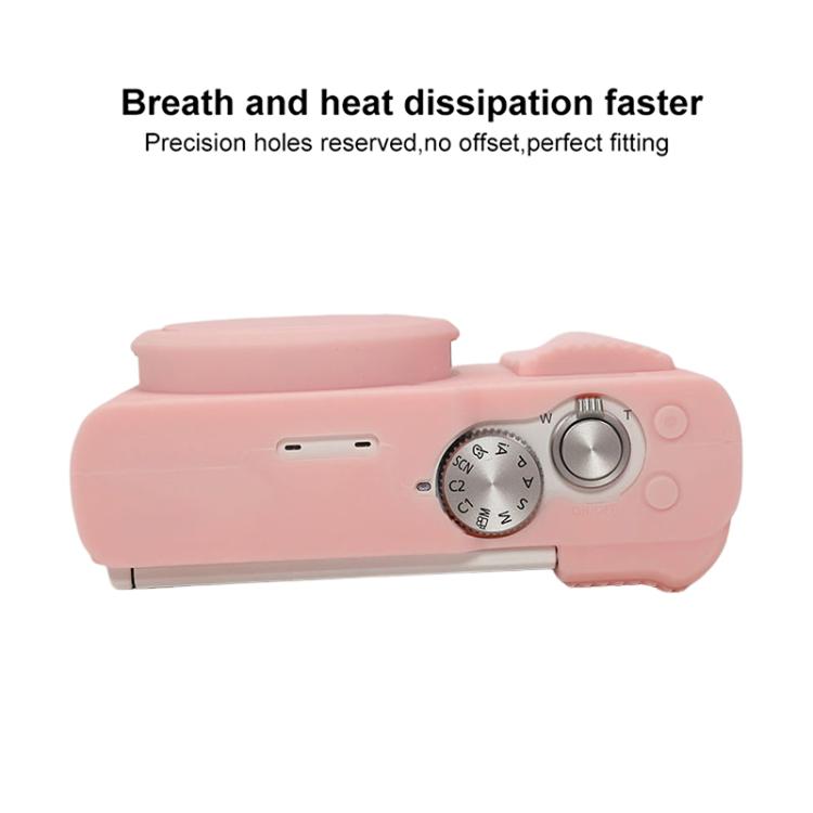 For Panasonic LUMIX ZS99 / TZ99 DC-ZS99GK-S Camera Protective Silicone Cover
