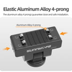 Sunnylife Magnetic Quick Release Adapter Mount 1/4 180 Tilt Adjustable Selfie Stick Adapter Stand for Insta360 X4 Air / X5 / Ace Pro 2 / 1 / Ace, AD136 For Insta360 X4 Air / X5